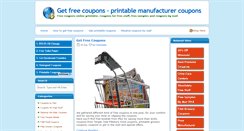 Desktop Screenshot of get-free-coupons.com