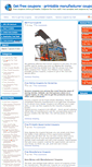 Mobile Screenshot of get-free-coupons.com